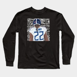 Derrick Henry Art Long Sleeve T-Shirt